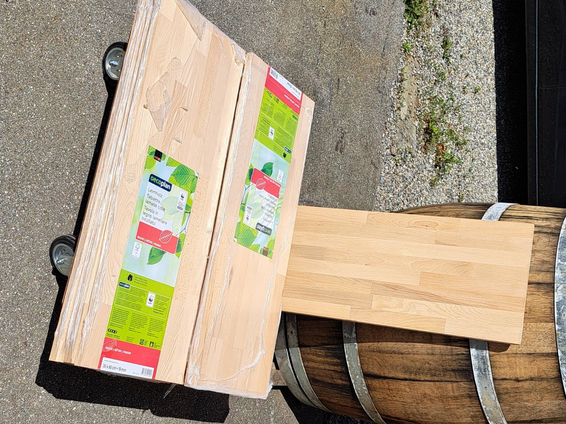 Holzartikel: 10 Stk. BUCHEN Holztablar Holtbretter – Neu und originalverpackt aus Widnau von Senna7