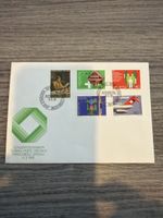 Schweizer Briefmarken-Sammlung auf Couvert, 1981, Rarität!