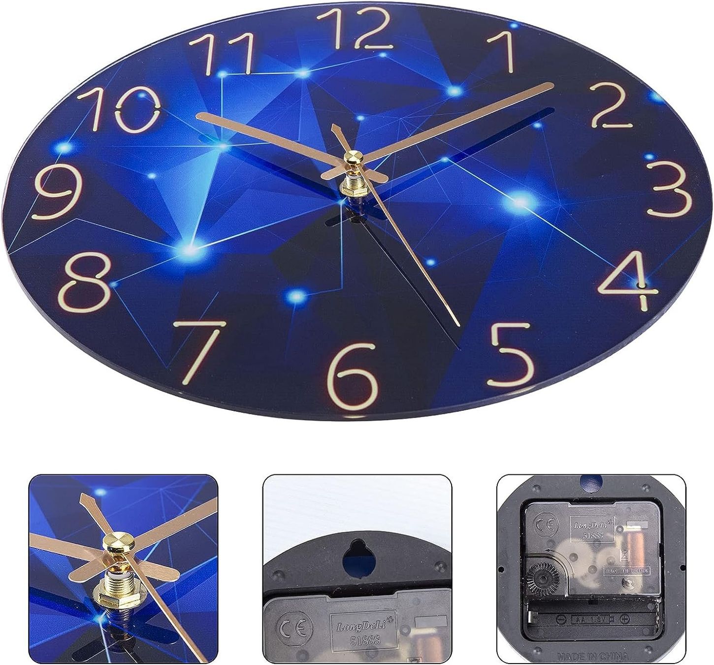 Orologi da terra & Orologi da parete: Wanduhr Lautlos 30cm – Nuovo e nell'imballaggio originale da Nuglar venduto da SaleRitter 1