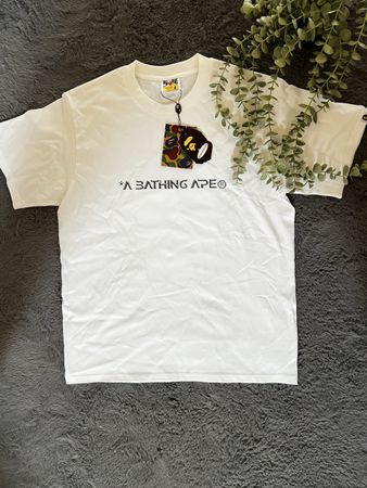 Bathing Ape T-Shirt, White, Men's Size Medium, brand new