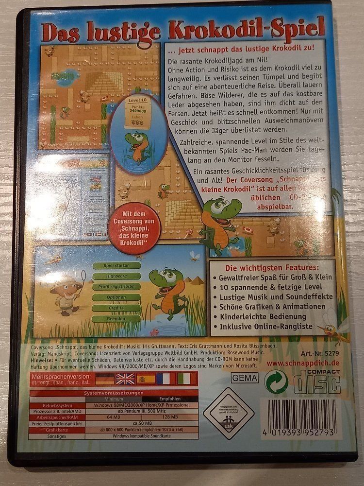Giochi: PC Game "Schnapp Dich" mit kleinem Kroko – Usato da Feusisberg venduto da Whitefir 1