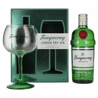 1 Stück Tanqueray Gin Set mit Glas
