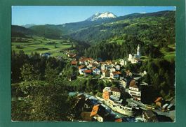 Tiefencastel mit Piz Toissa, ungelaufen, Grossformat,