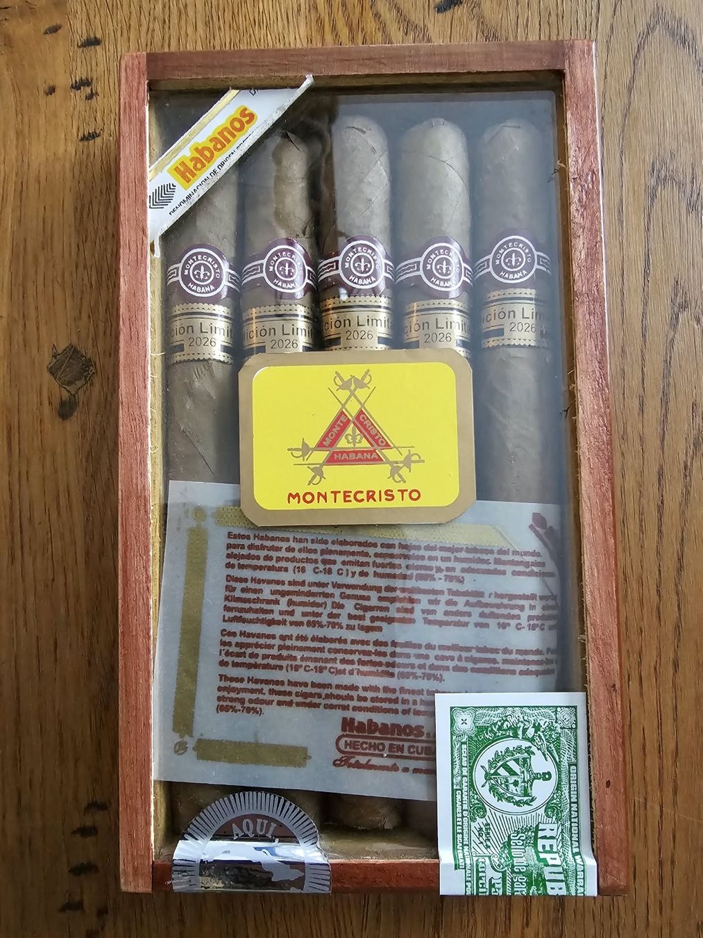 Sigari: Montecristo-Habanos, Zigarren – Nuovo e nell'imballaggio originale da Vilters venduto da Fleiflomi
