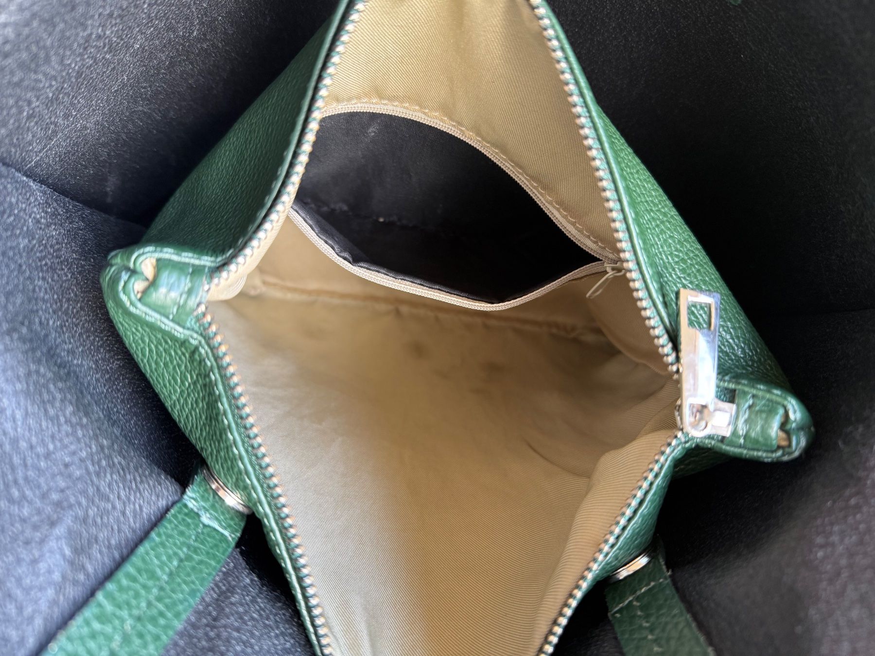 Borse da donna: Damenhandtasche Shopper Leder grün – Usato da Rorbas venduto da tun_m7fz 5