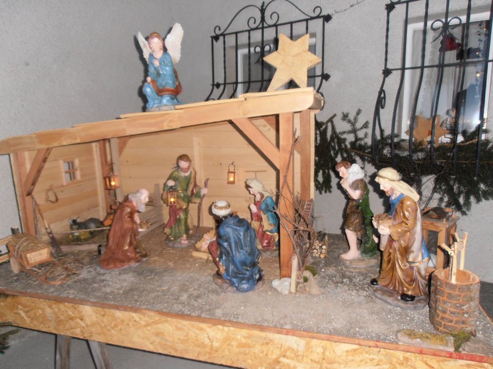Weihnachtskrippe gross Kaufen auf Ricardo