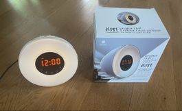 Réveil lampe avec sons d’oiseaux et diffuseur d’ambiance