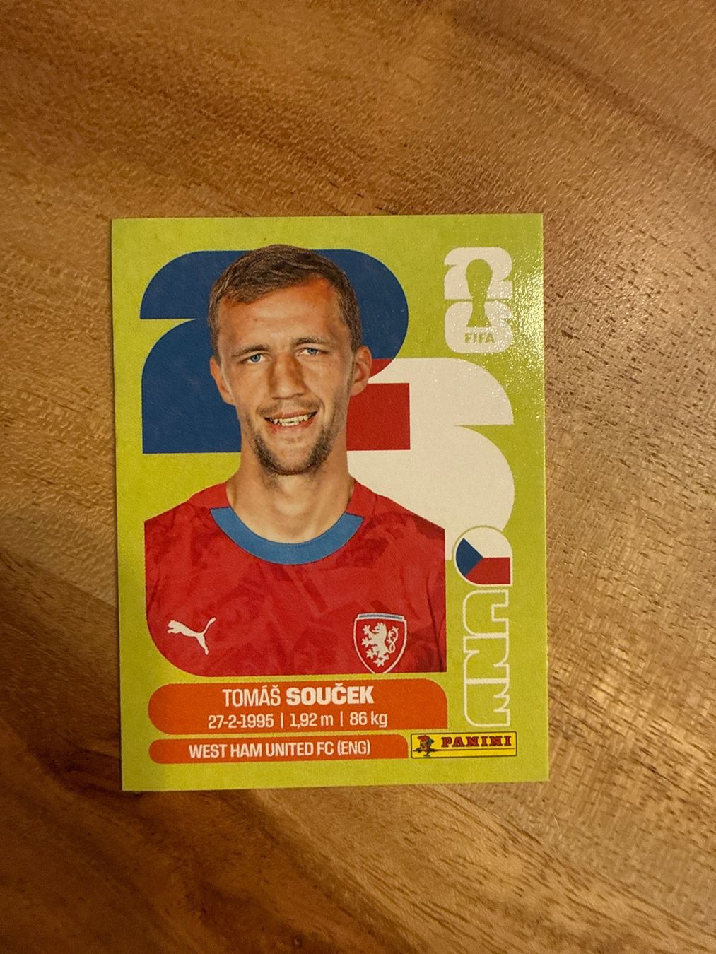 Panini Carte collezionabili: WM 2026 Panini Sticker Tomas Soucek CZE 12 – Usato da Winterthur venduto da ylaura