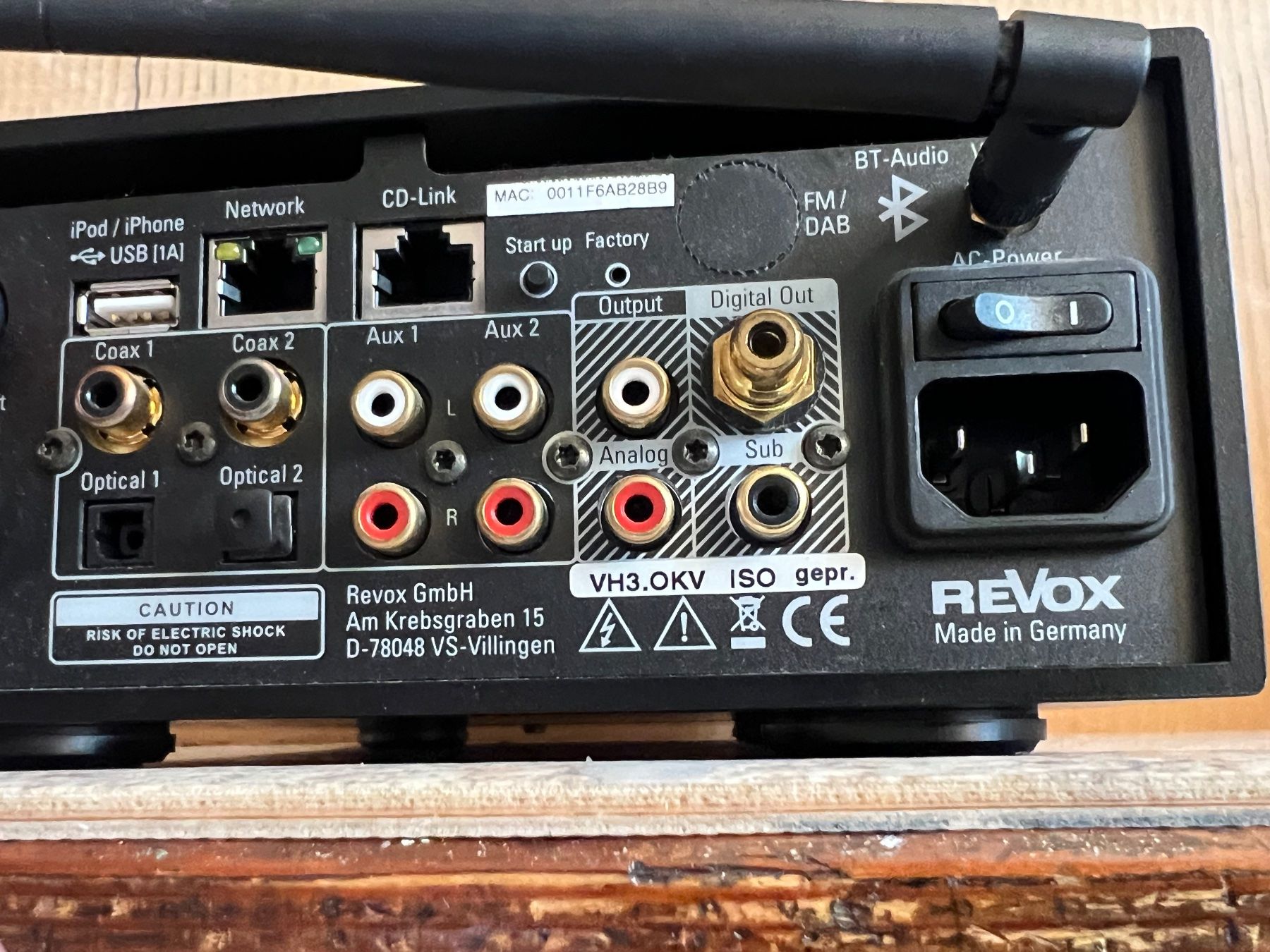Revox Ricevitori: Revox Joy network receiver schwarz UNGEPRÜFT! – Difettoso da Gebenstorf venduto da Secondtronik 4