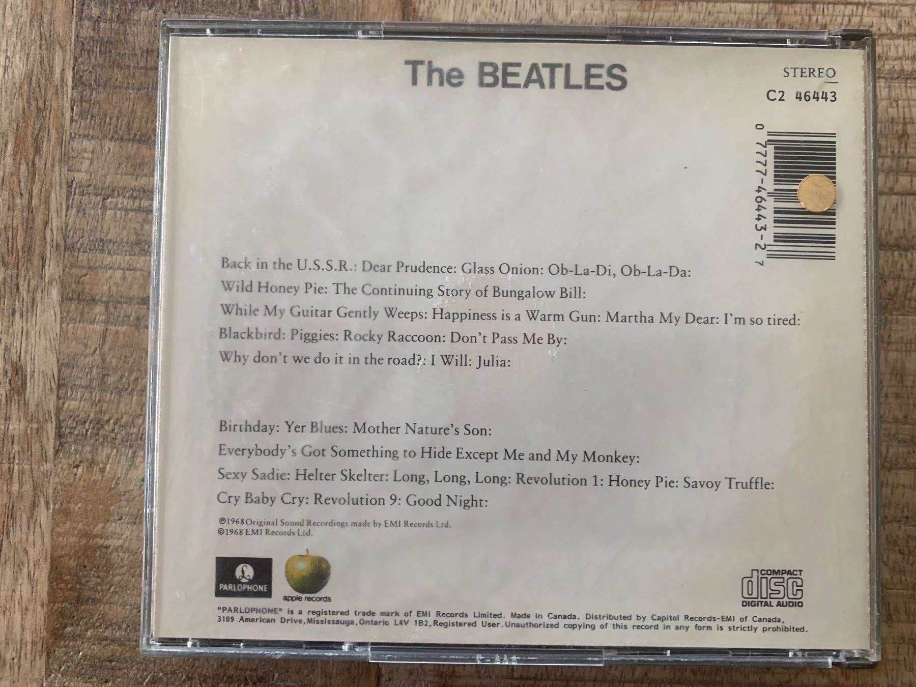 CDs: The Beatles Doppel CD – Gebraucht aus Regensdorf von Spyke55 1