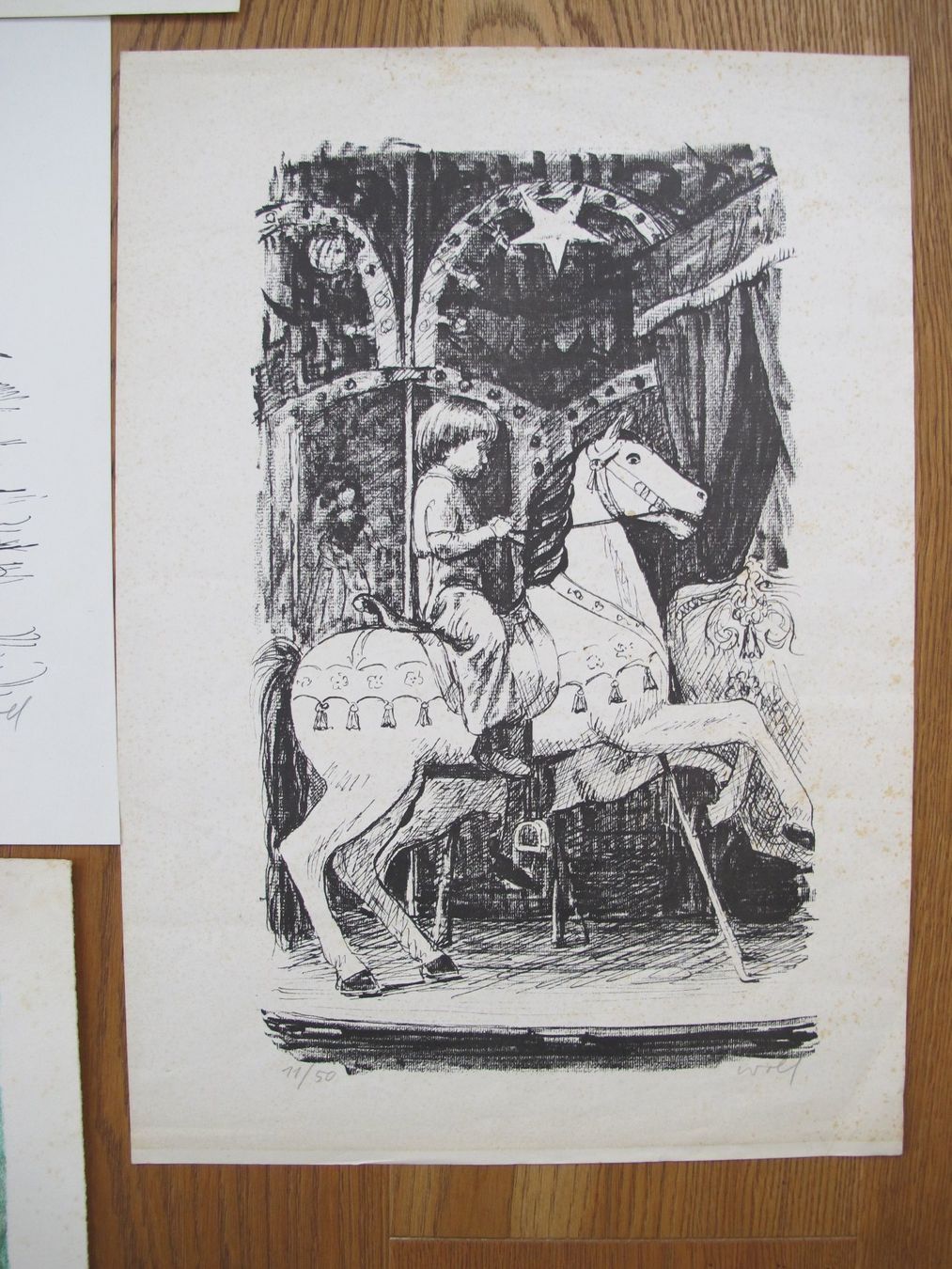 Grafica & Litografie: Werner Hofmann/Otto Bachmann/4x Wolf/1x? Lithos – Usato da Wädenswil venduto da Turusukko 5