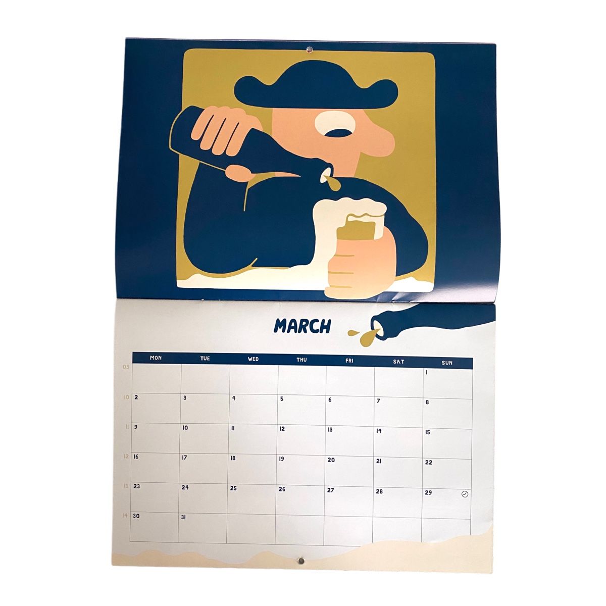 Calendari: Mikkeller Wandkalender 2026 – Nuovo (secondo la descrizione) da Bonstetten venduto da zweitihand.shop 1