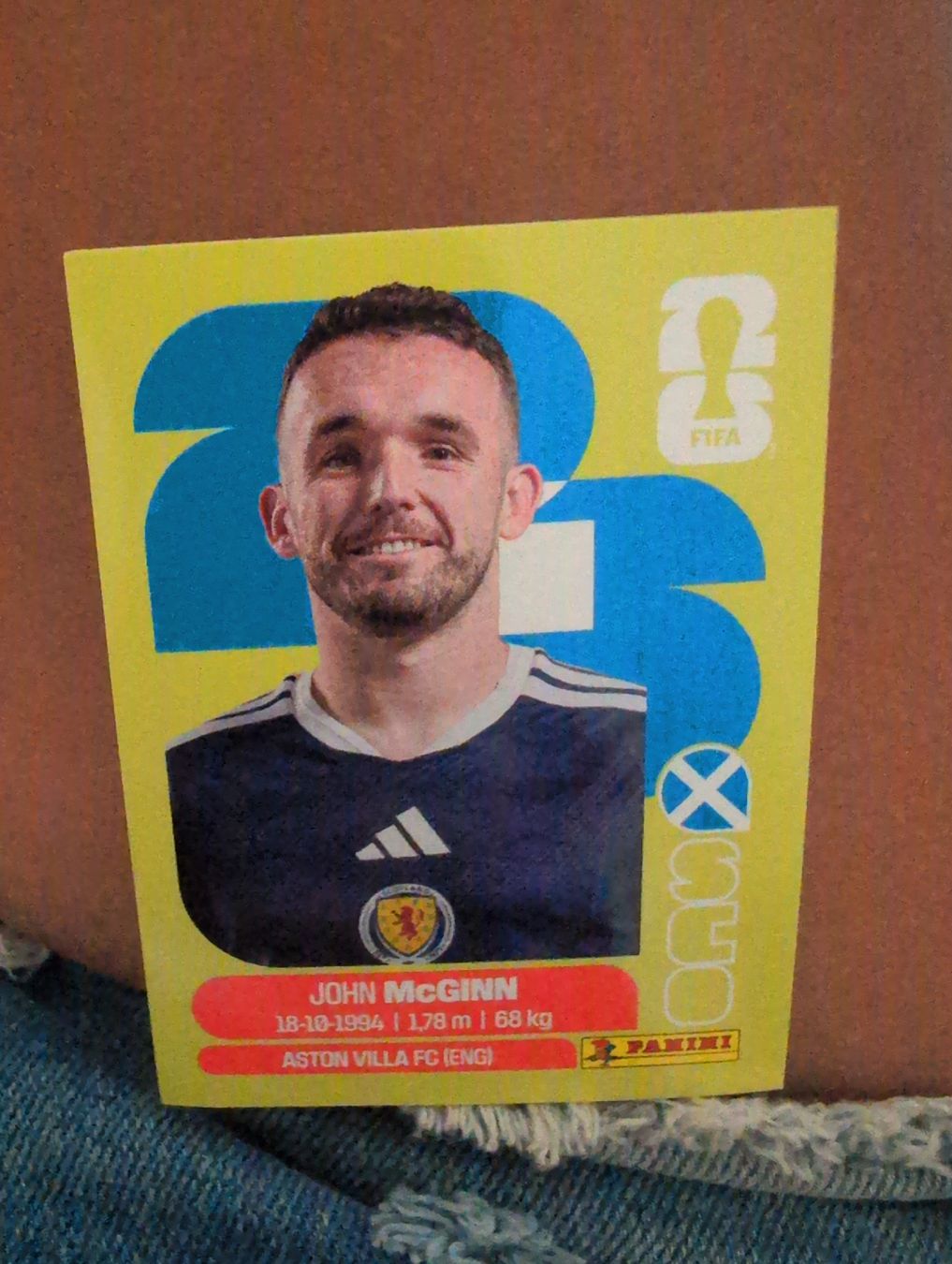 Panini Cartes à collectionner: John McGinn, SCO 17 – Neuf avec emballage d'origine à Lausanne par KarolyneBaiao