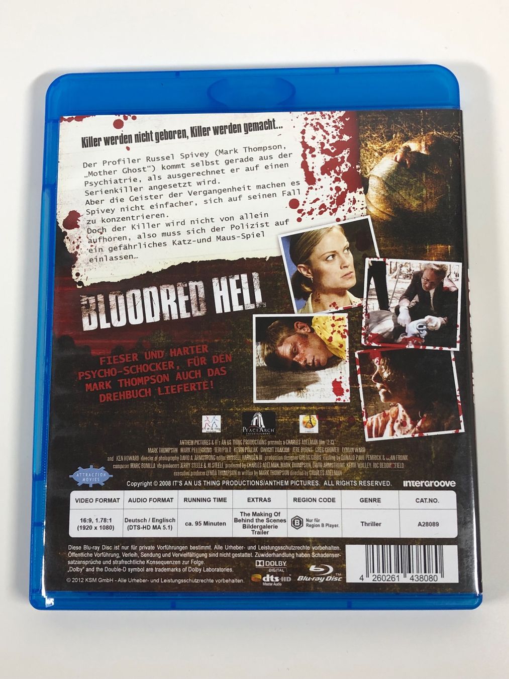 Tous les DVDs: Bloodred Hell (2011) - Bluray – D'occasion à Bern par McFlurry_88 1