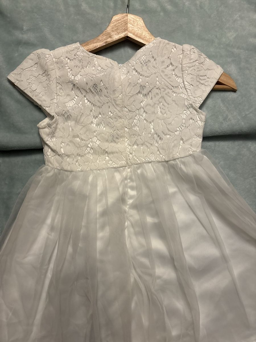 Kleider & Röcke: Kids White dress – Neu (gemäss Beschreibung) aus Confignon von Second_Hand_Ch 2