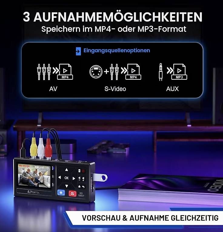 Tutti i DVDs: DVD-Videorecorder und Digital-Konverter – Usato da Oberdiessbach venduto da beh_r9z2 2
