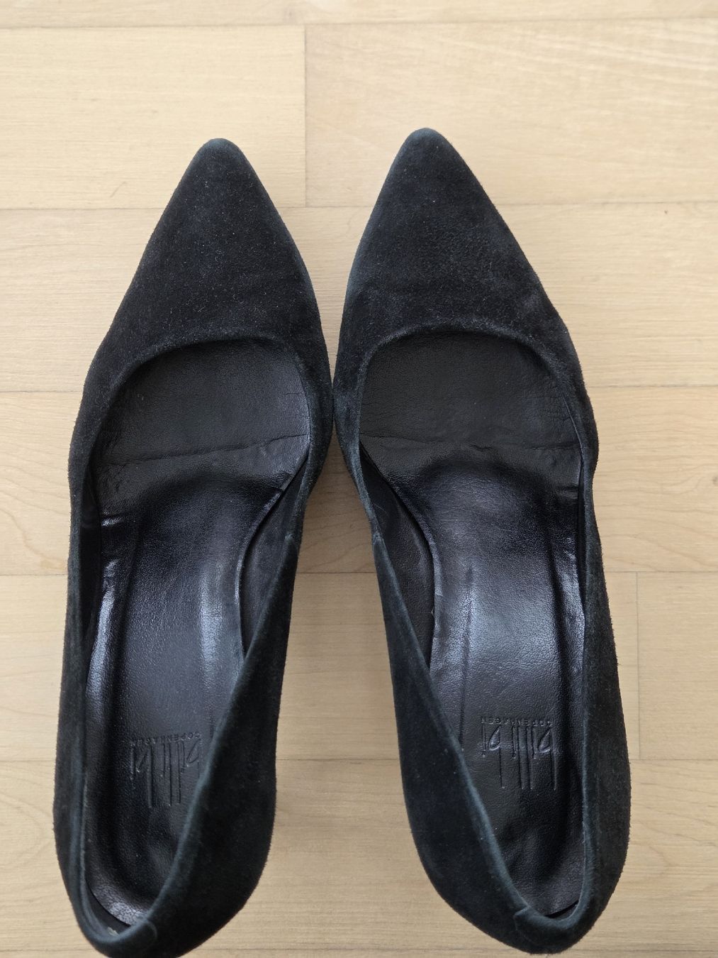 Scarpe da donna: Leder Pumps schwarz Velourleder – Usato da Zürich venduto da lejale01 7