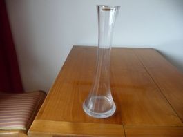 Dickwandige Glas Vase