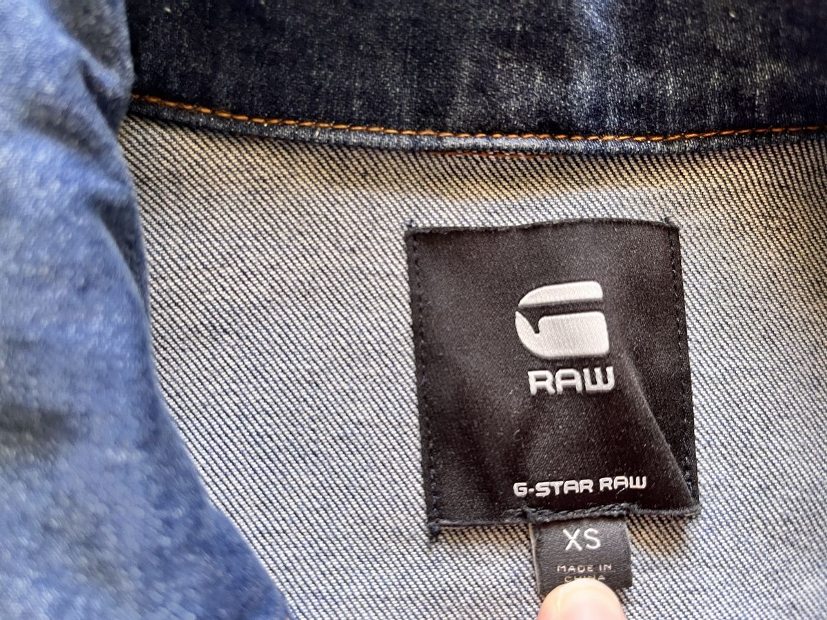 G-Star Vestes: G-Star Raw Denim Jacke Grösse XS – Neuf (Voir description) à Bolligen par vieilleville 2