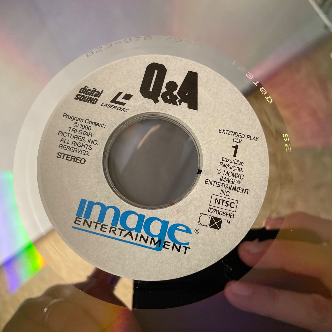 Tutti i DVDs: Timothy Hutton: Q & A - LASER DISC -  Englisch Original – Usato da Stans venduto da Brode 2