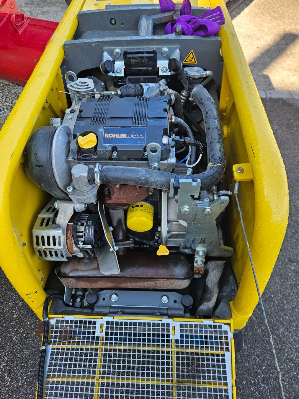 Wacker Neuson Tutte le macchine: Wacker Neuson Fibroplatte / Rüttelplatte DPU80rLec770 – Usato da Degersheim venduto da Schnusi7 5