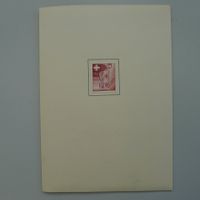 1947, Versuchsdruck, Film-Einladung vom PTT Generaldirektor