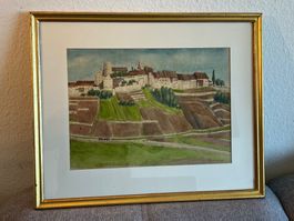 E. Bossart 1927 Aquarell
