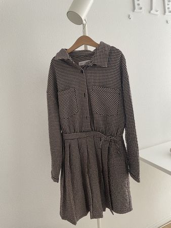 Zara Mädchen Kleid Karo Grösse 13-14 164