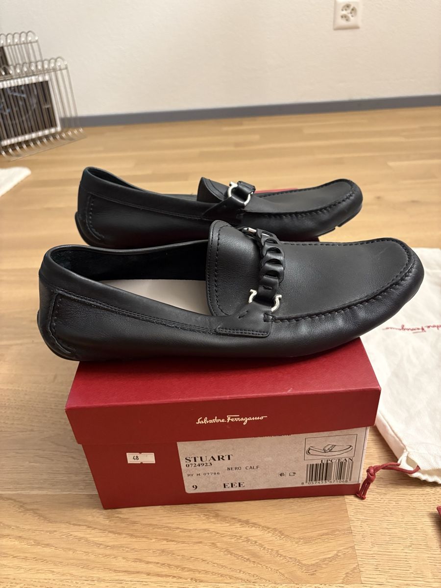 Chaussures hommes: Salvatore Ferragamo Stuart Driver shoes size 9 – Neuf (Voir description) à Zürich par sar_ck7h 4