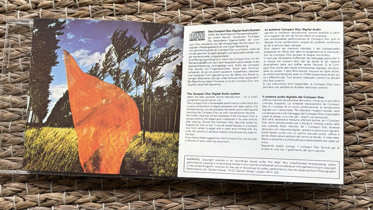 CD: Pink Floyd Wish You Were Here CD – Usato da Binningen venduto da Blofelds_cat 5
