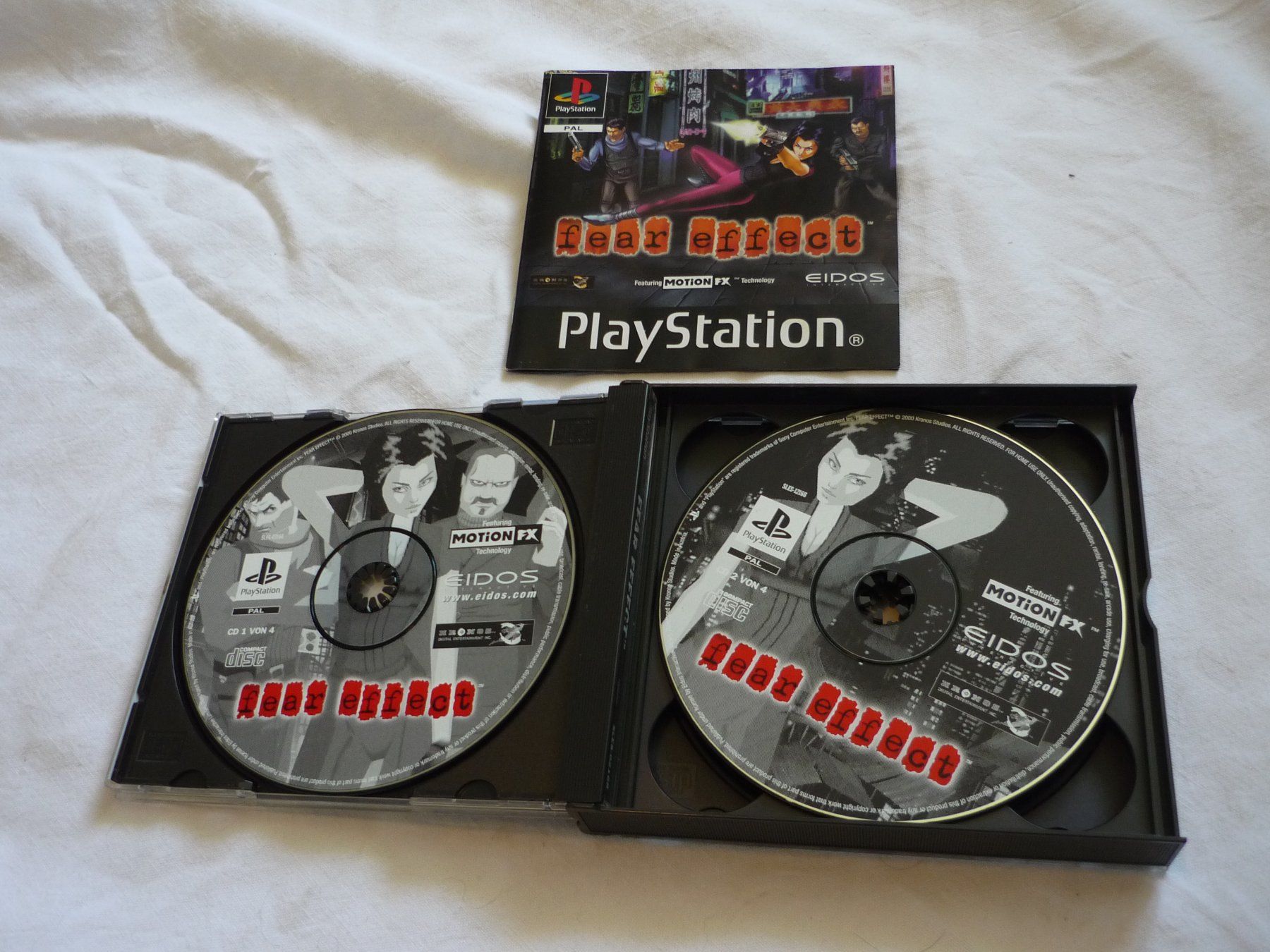 Sony Spiele: Videospiel - PS1 Playstation - Fear Effect – Gebraucht aus Beringen von zzRegal 3