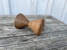 Altes Holz Diabolo Spiel Jonglieren