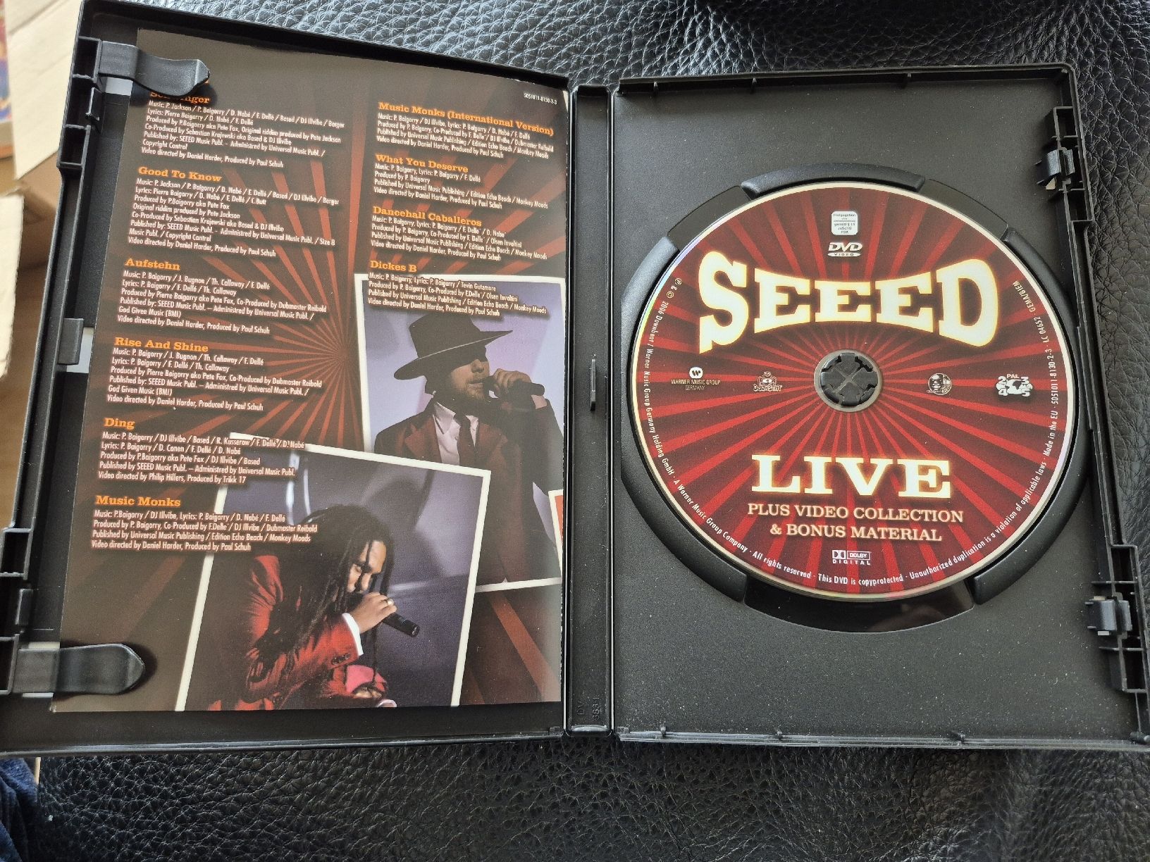 Tutti i DVDs: Seeed Live DVD – Usato da Bern venduto da Roibusch 2
