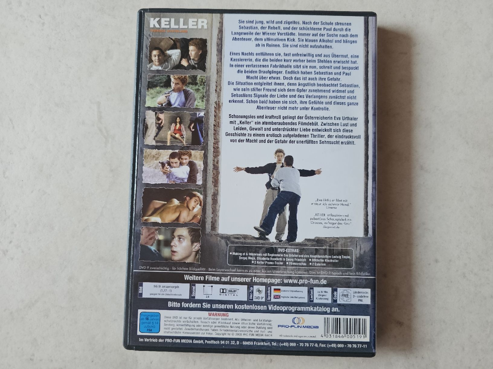 Tutti i DVDs: Keller  -  Teenage Wasteland – Usato da Schneisingen venduto da backstore24 1