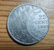 Niederlande-25 Cent 1902/1992 Gedenkmünze