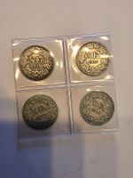 piece argent 4x 50cts 1910, 1913, 1914 et 1916