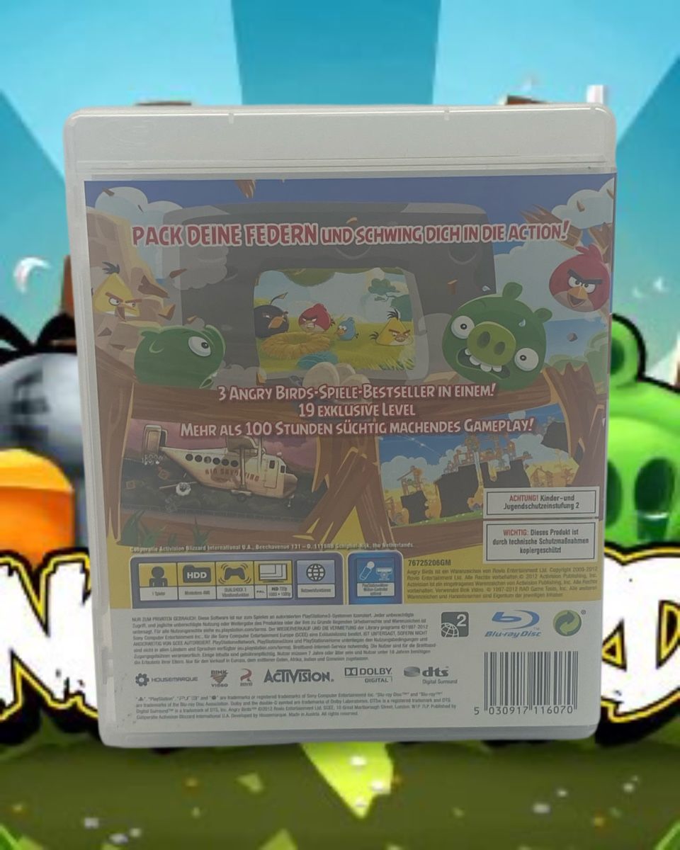 Sony Giochi: Playstation 3 - Angry Birds Trilogy | PS3 | Game – Usato da Kloten venduto da Warehouse81 1