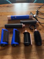Styler Dyson Airwrap completo blu come nuovo, modello 2024.