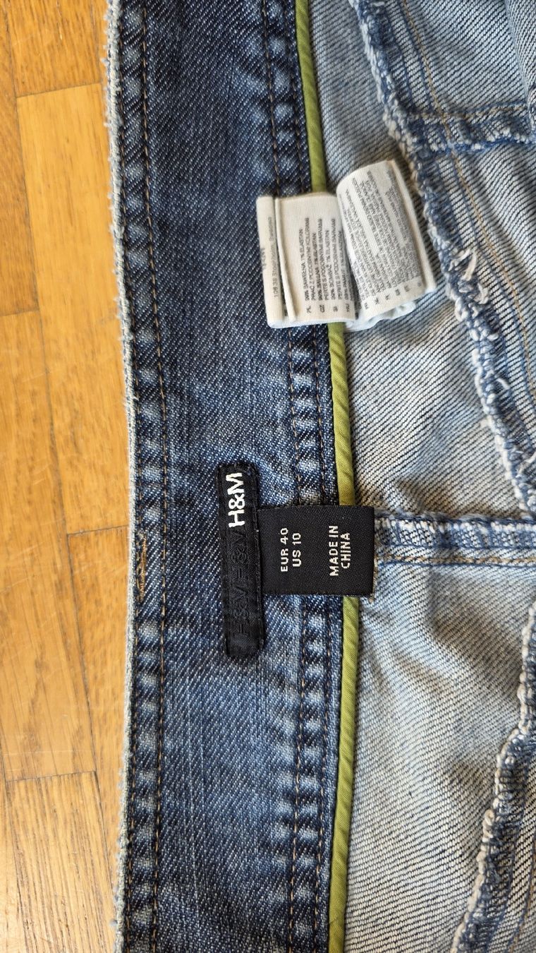 H&M Gonne: Jeans Rock Knielang Gr. 40 – Usato da Wettingen venduto da Francesca011 1