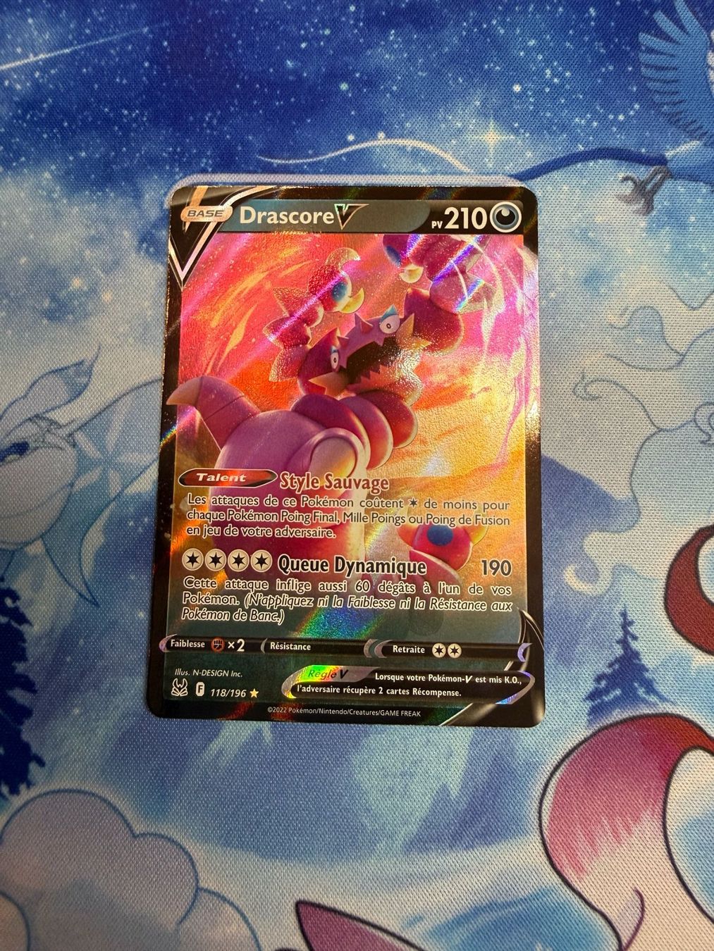 Pokémon Carte collezionabili: Drascore V - LOR 118 FR – Nuovo (secondo la descrizione) da Courgenay venduto da ScamBoxOff