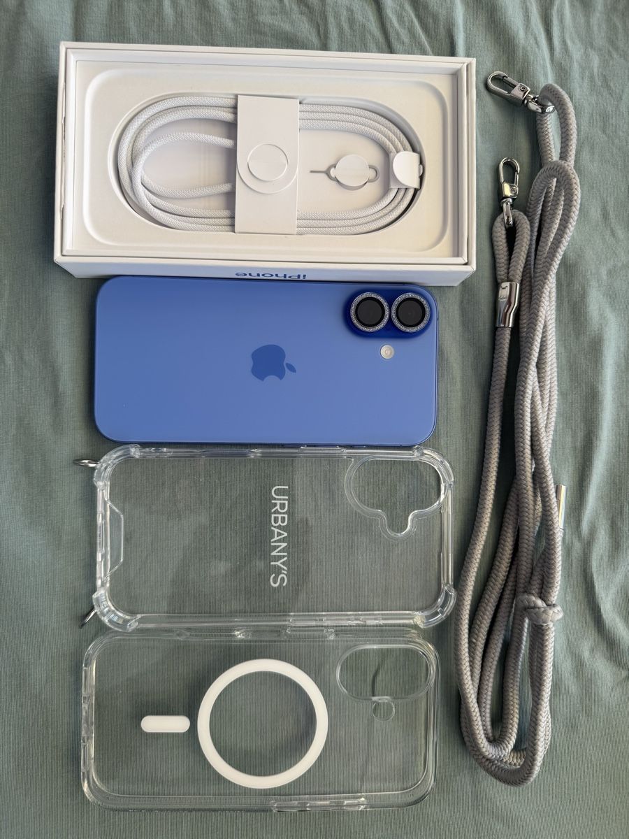 Apple Handys / Smartphones: iPhone 16 128GB Blau + Zubehör – Gebraucht aus Embrach von boodokhan 7