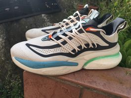 ADIDAS ALPHABOOST V1 chalk white/pulse mint/screaming orange