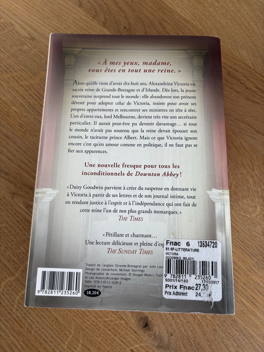 Libri: Livre Victoria Daisy Goodwin – Usato da Conthey venduto da deb_29ww 1