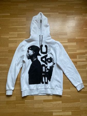Hoodie 2PAC  "Until the end of time" von Bershka - Grösse M