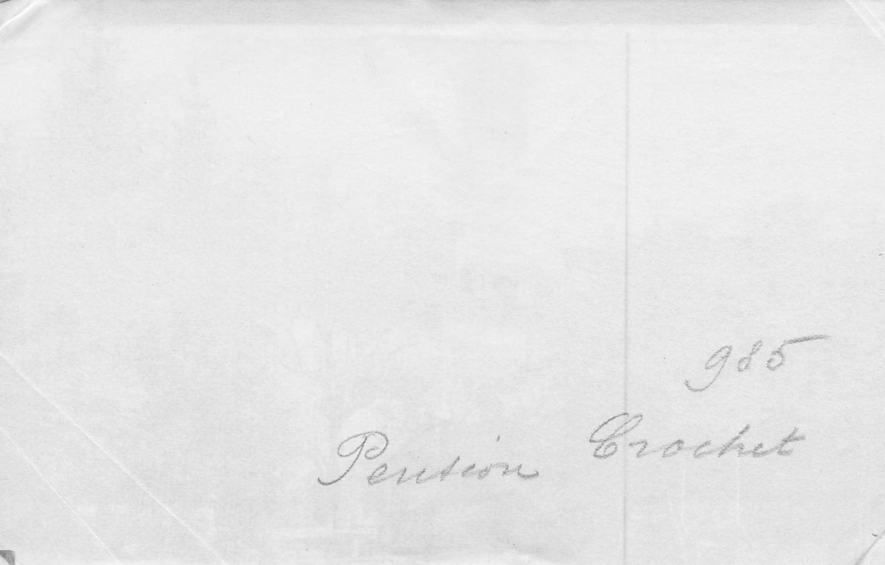 Cartoline postali: Vallerettes,Hotel Pension  Rochet ? 1898 – Usato da Reichenburg venduto da ibiza18 1