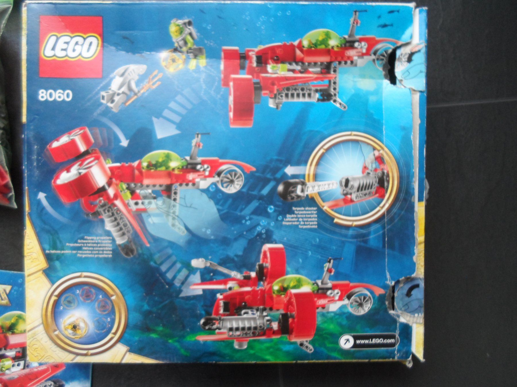 Lego Giocattoli: Lego Atlantis 8060 - Turbojet – Usato da Unterentfelden venduto da jaguar_family05 1