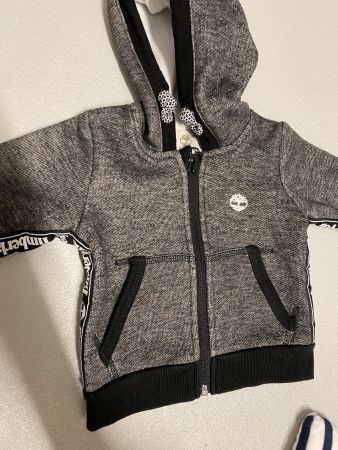 Timberland Jacke Baby in grau schwarz