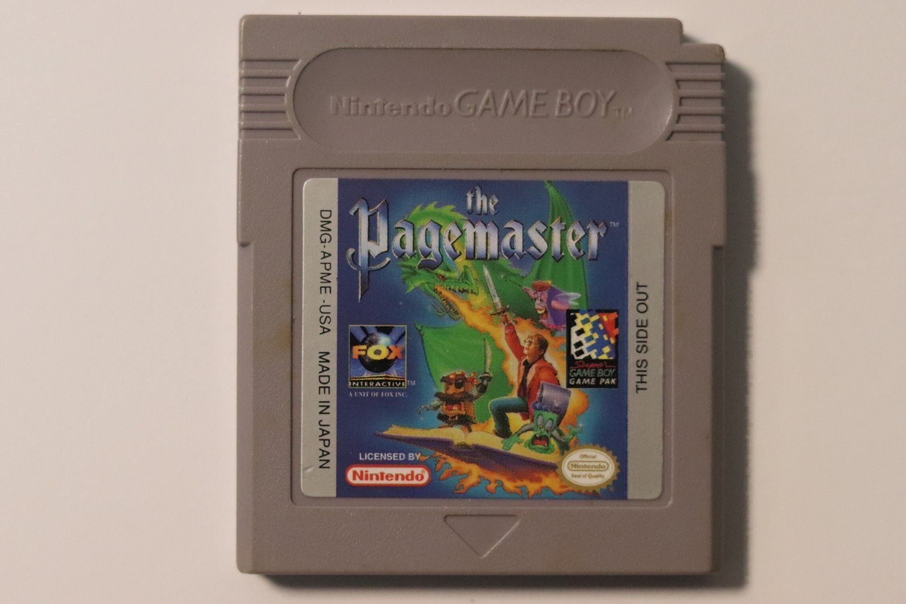 Nintendo Giochi: The Pagemaster Gameboy Spiel – Usato da Lachen SZ venduto da JDM_Seikatsu