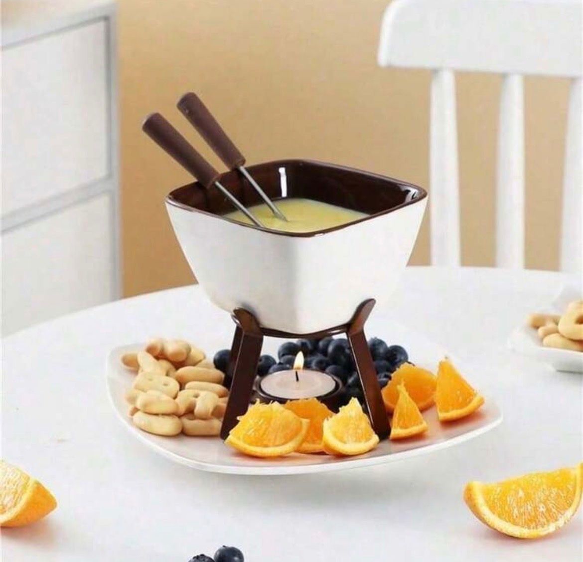 Küchengeräte: Fondue-Set mit 2 Gabeln – Neu und originalverpackt aus Emmenbrücke von ShopDirect