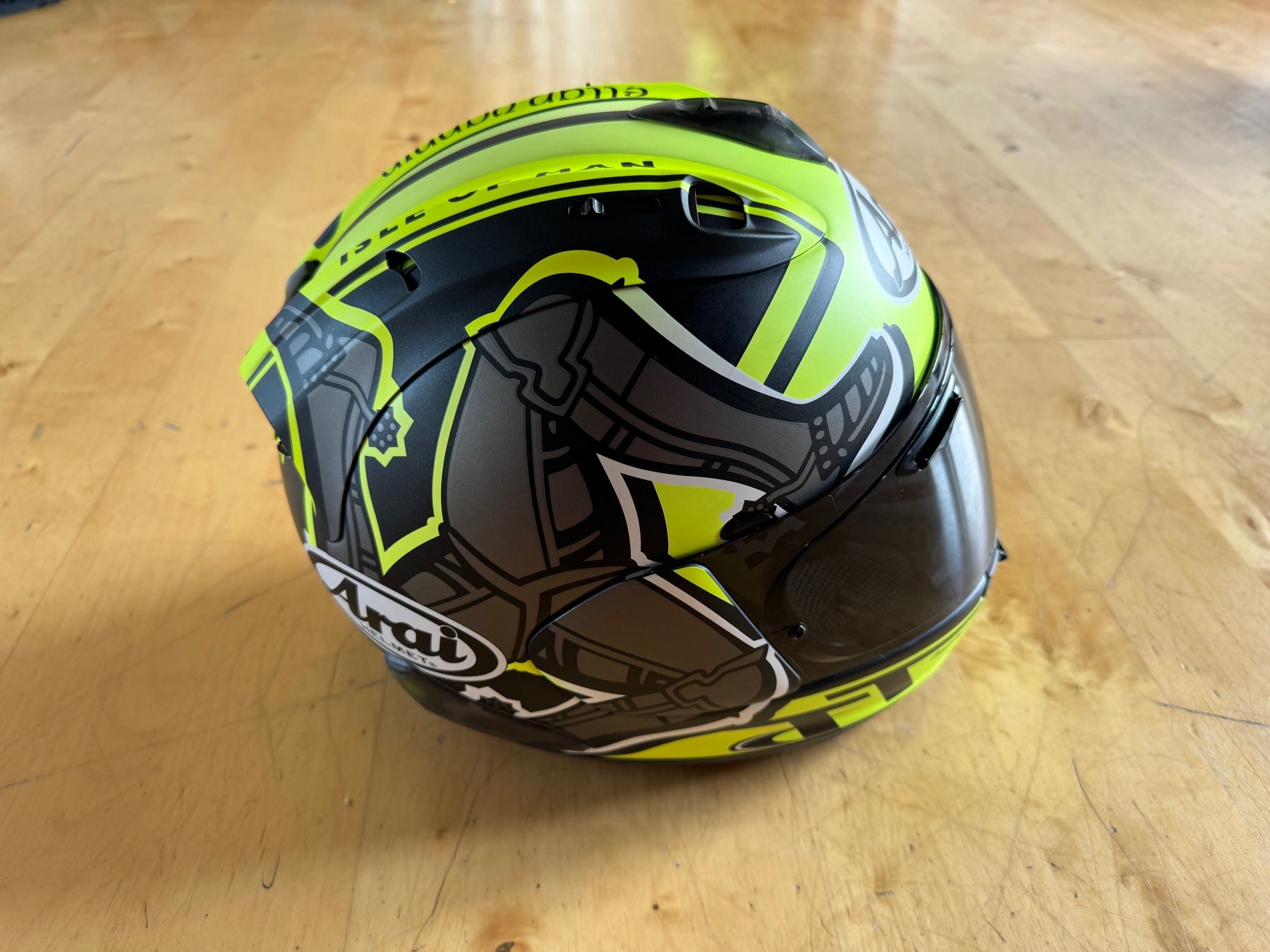 Arai Helme & Visiere: ARAI RX-7V IOM TT 2019 LIMITED EDITION – Gebraucht aus Horgen von Prince0504 2